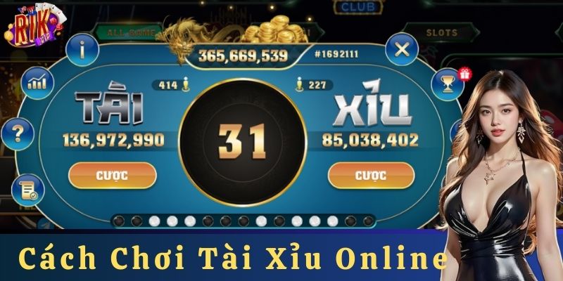 Cách chơi tài xỉu online tại nhà cái rất đơn giản