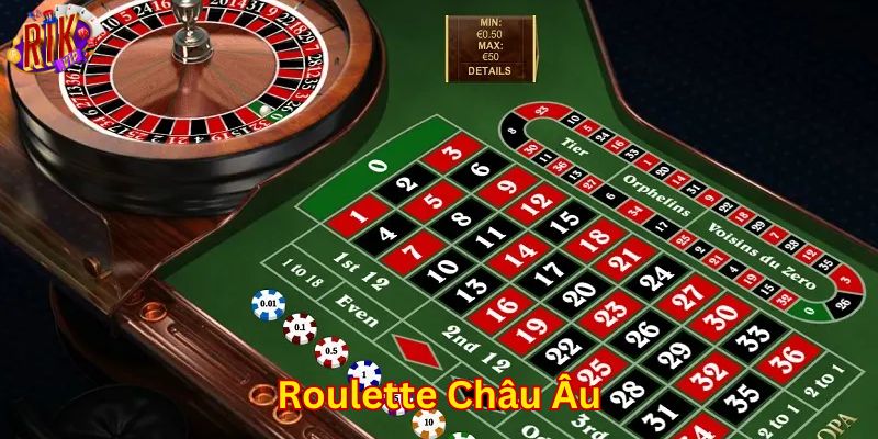 Giới thiệu game roulette châu âu siêu hot tại nền tảng