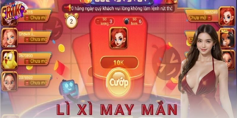 Ví dụ chi tiết cách chơi lì xì may mắn